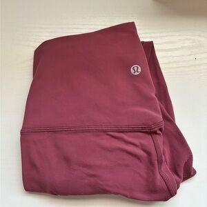 Lululemon Burgundy Leggings